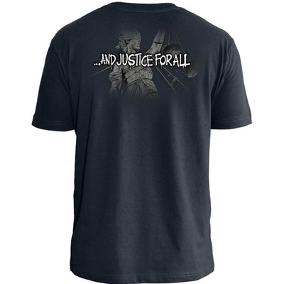 Camiseta Premium Metallica And Justice For All - verso