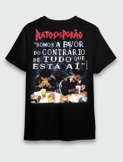 Camiseta Ratos de Porão - Onisciente Coletivo