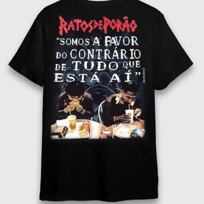 Camiseta Ratos de Porão - Onisciente Coletivo - verso