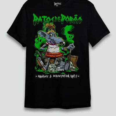 Camiseta Ratos de Porão - Carmen Miranda
