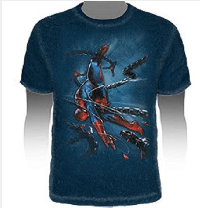 Camiseta Marvel Spider-Man Tosnada Azul