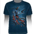 Camiseta Marvel Spider-Man Tosnada Azul 1