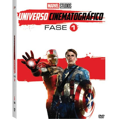 MARVEL UNIVERSO CINEMATOGRÁFICO: FASE 1 Box DVD