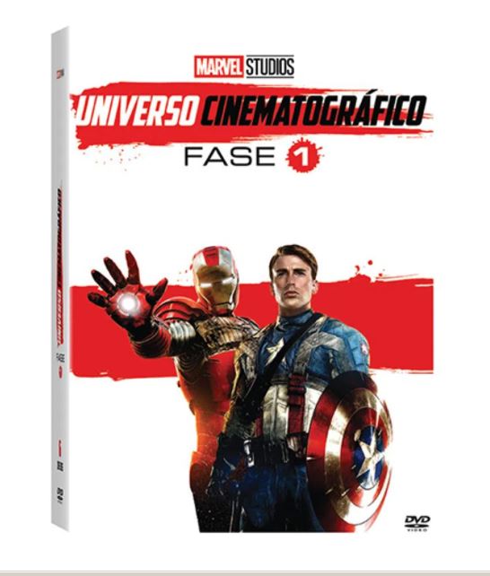 MARVEL UNIVERSO CINEMATOGRÁFICO: FASE 1 Box DVD