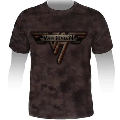 CAMISETA ESPECIAL MARROM  Vah Halen