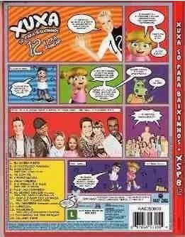 Xuxa Só Para Baixinhos 12 - DVD - verso