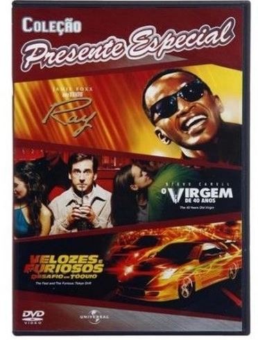 Coleção Presente Especial: Ray O Virgem de 40 Anos/ Velozes e Furiosos: Desafio em Toquio - DVD