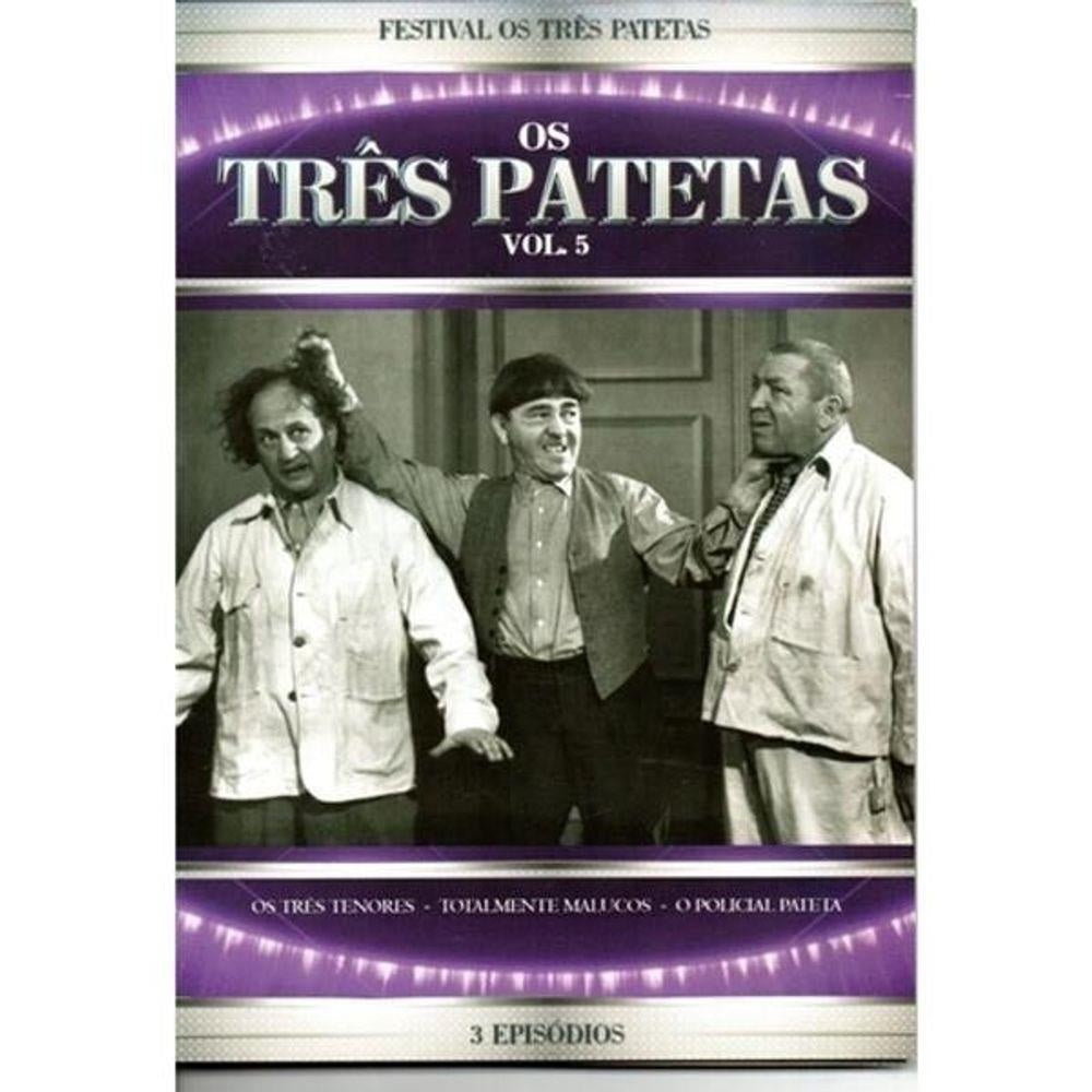Os Três Patetas Vol. 05 - DVD