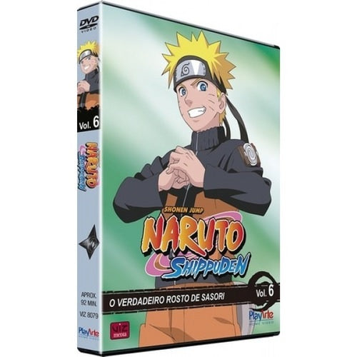 Naruto Shippuden -   O Verdadeiro Rosto De Sasori -  Vol 6 - DVD