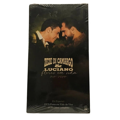 Zezé Di Camargo & Luciano - Flores em Vida Ao Vivo - Kit Especial - 2 CD'S + DVD