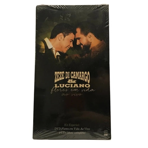 Zezé Di Camargo & Luciano - Flores em Vida Ao Vivo - Kit Especial - 2 CD'S + DVD